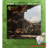 Gạch trung quốc đen cam 60x60 khắc kim cao cấp