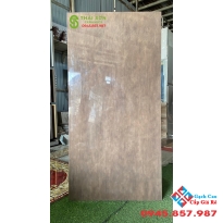 Gạch trung quốc đồng chất 75x150 bóng kiếng vân nâu