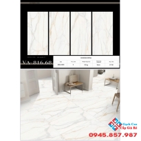 Gạch bóng kiếng trắng mây nhập khẩu 80x160 ấn độ
