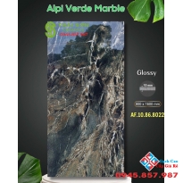 Gạch bóng kiếng 80x160 apodio lát nền màu xanh rêu