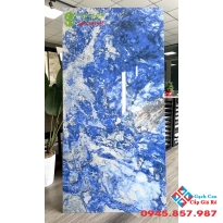 Gạch nhập khẩu 80x160 bóng kiếng xanh biển cao cấp