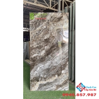 Gạch 80x160 lát nền vân đá cẩm thạch siêu bóng