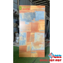 Gạch ốp lát nhập khẩu ấn độ 80x160 họa tiết tranh sơn dầu độc lạ