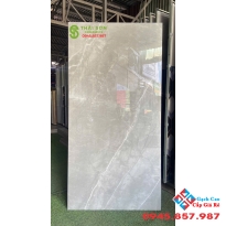 Gạch 80x160 màu xám vân đá siêu bóng ấn độ