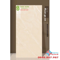 Gạch lát nền 80x160 ấn độ bóng kiếng màu vàng kem