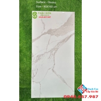 Gạch lát nền trắng vân khói 80x160 ấn độ