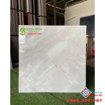 Giá gạch ốp tường phòng khách 80x80 bóng kiếng