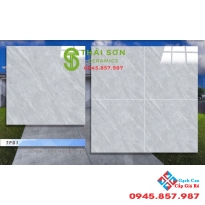 Gạch lát nền 80x80 hùng anh bóng kiếng vân xám 