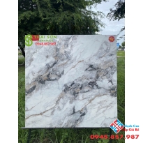 Gạch lát nền khắc kim cao cấp 80x80 siêu bóng 