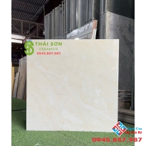 Gạch Takao bóng kính 80x80 lát nền vân vàng kem