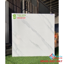 Gạch ốp lát bóng kiếng phòng khách đẹp 80x80