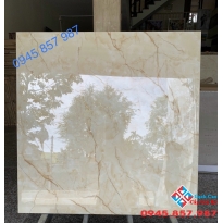 Gạch lát nền màu vàng ánh kim 80x80 trung quốc