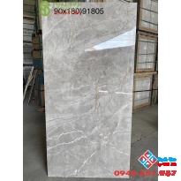 Mẫu gạch bóng kiếng 90x180 xám lát nền cao cấp trung quốc