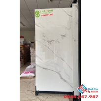 Gạch lát nền 90x180 trắng vân mây bóng kiếng nhập khẩu