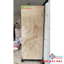 Gạch nền 90x180 bóng kiếng trung quốc vân vàng cao cấp
