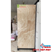 Gạch nền 90x180 bóng kiếng trung quốc vân vàng cao cấp