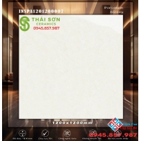 Gạch lát nền siêu bóng nhập khẩu 120x120 tông sáng