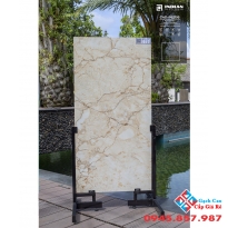 Gạch bóng kính cao cấp ấn độ 60x120 vân vàng dây ốp lát đẹp