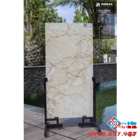 Gạch bóng kính cao cấp ấn độ 60x120 vân vàng dây ốp lát đẹp