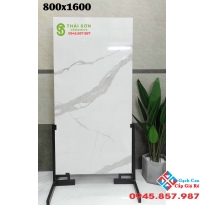 Gạch nhập khẩu 80x160 bóng kiếng vân trắng mây cao cấp quận 5