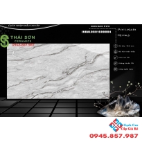 Gạch ốp tường bóng kiếng 80x160 vân xám ấn độ giá rẻ