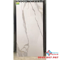 Gạch lát nền nhập khẩu 800x1600 trắng vân mây