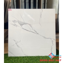 Gạch lát nền apodio 60x60 trắng vân