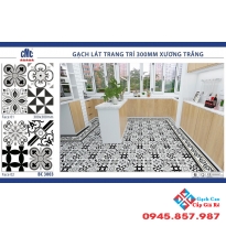 Gạch bông 30x30 trang trí bếp