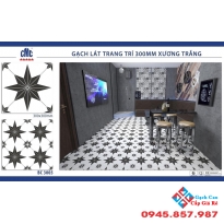 Gạch bông cổ điển 30x30 ốp lát quầy bar