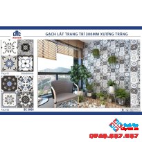 Gạch bông cổ trang trí 30x30 ốp lát toilet