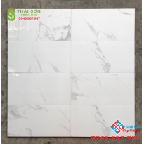 Gạch bóng kiếng 30x60 vân trắng loại 1 sale