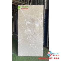 Gạch ấn độ 60x120 lát nền màu xám bóng kiếng giá rẻ