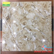 Gạch bóng kiếng 60x60 vàng vân đá