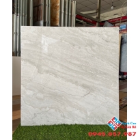 Gạch lót nền bóng kiếng 80x80 vân xám giá rẻ