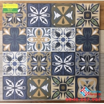 Gạch bông cổ 60x60 lát sảnh sang trọng
