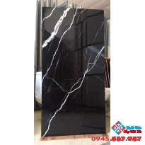 Gạch nhập khẩu ấn độ 60x120 đen vân trắng