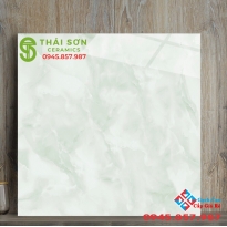 Gạch lát nền 80x80 catalan bóng kiếng vân đá màu xanh giá rẻ