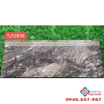 Gạch lót cầu thang 48x120 khắc nhũ kim vàng cao cấp