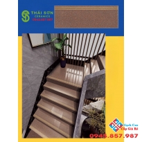 Đá lát cầu thang 47x120 bóng kiếng khắc kim cao cấp