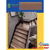 Đá lát cầu thang 47x120 bóng kiếng khắc kim cao cấp