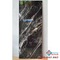 Gạch lát cầu thang 47x120 đen vân đá cao cấp