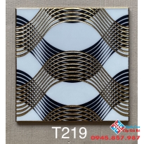 Gạch điểm 30x30 nhũ vàng trang trí