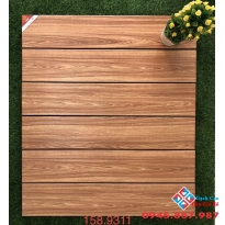 Gạch giả gỗ 15x80 màu gỗ đỏ giá rẻ