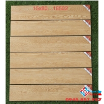 Gạch giả gỗ 15x80 prime vân vàng cao cấp