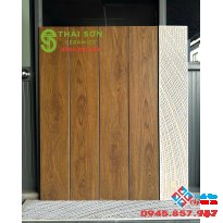 Gạch giả gỗ 20x120 trung quốc lát nền tone màu nâu vàng bò