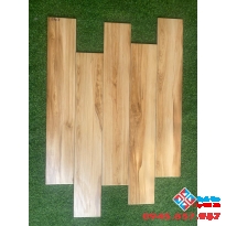 Gạch giả gỗ 15x90 vân vàng cao cấp