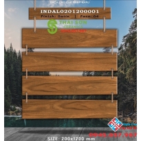 Gạch gỗ ấn độ cao cấp 20x120 lát nền mới nhất