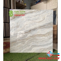 Gạch khắc kim vàng tasa bóng kiếng 80x80 lát nền Q8