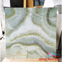 Gạch lát nền ánh kim 80x80 xanh cẩm thạch