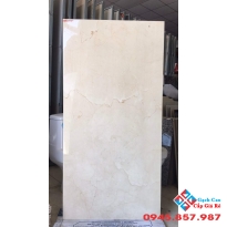 Gạch lát nền khổ lớn 60x120 vàng nhẹ